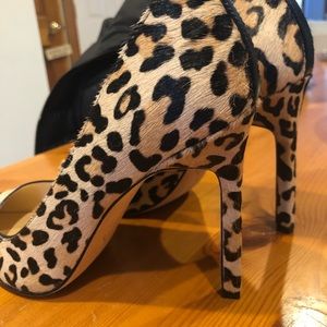 Ivanka Trump Leopard Print Heels